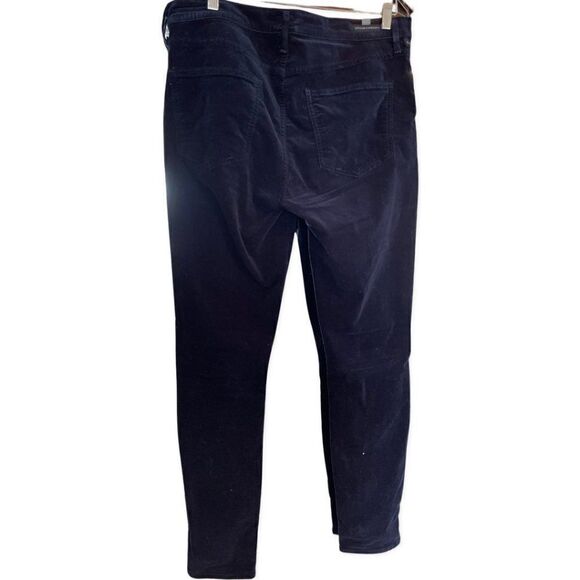 Citizens of Humanity navy velvet jean, EUC, sz 32, high rise skinny, classic - Picture 2 of 16